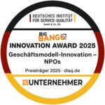 Siegel zum BIG BANG INNOVATION Award 2025