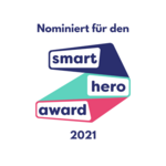 Logo Nominiert für den Smart Hero Award 2021