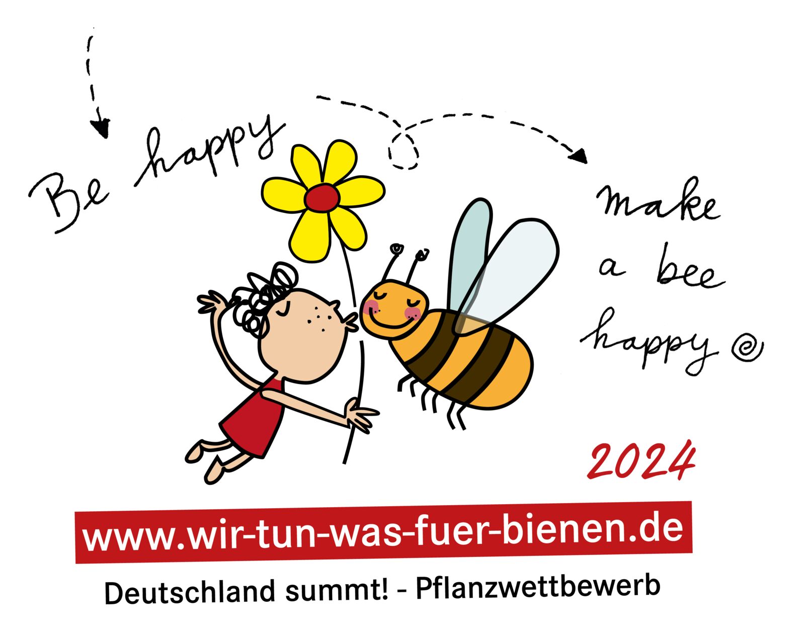 Deutschland summt!-Pflanzwettbewerb 2024, Keyvisual